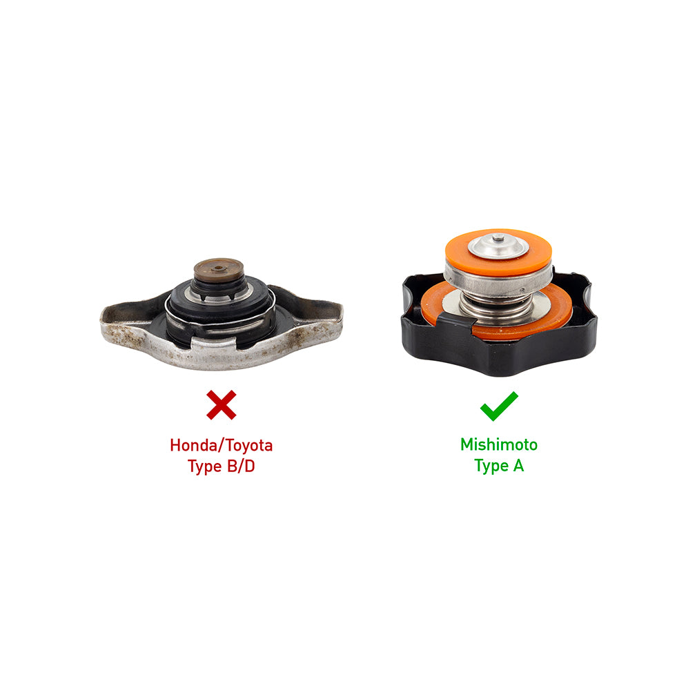 Mishimoto High Pressure 2.0 Bar Rated Radiator Cap Small - MMRC-20-SM by Mishimoto - close-up