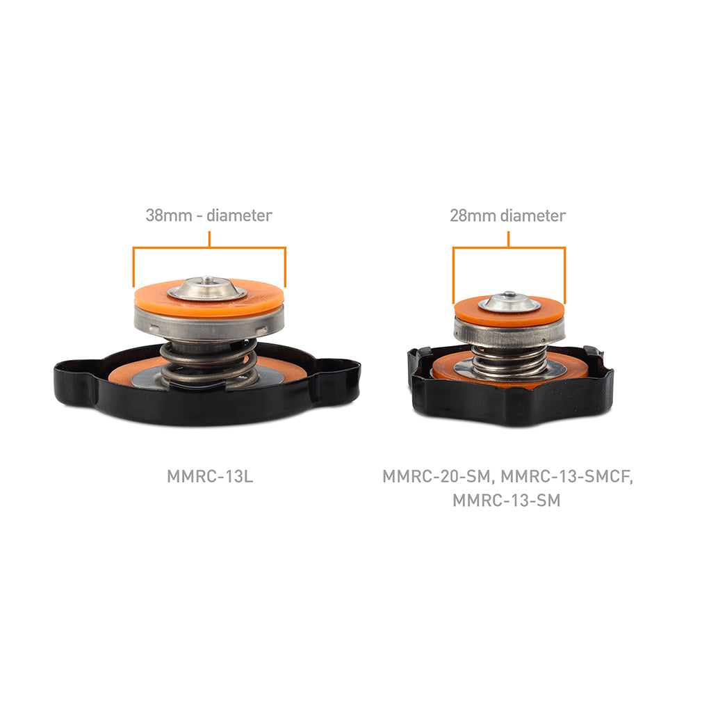 Mishimoto High Pressure 2.0 Bar Rated Radiator Cap Small - MMRC-20-SM by Mishimoto - installed view