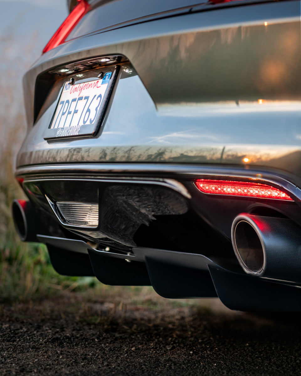 Verus - Rear Diffuser - S550 Ford Mustang - A0062A