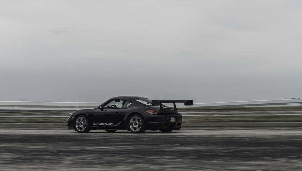 Verus - V1X Rear Wing Kit, Includes Carbon Spoiler - 987 Porsche Cayman - A0138A