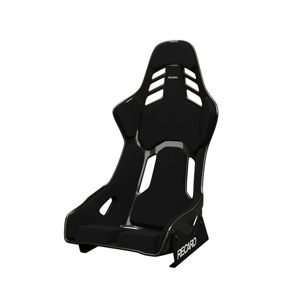 Recaro Podium CFK (CF/Kevlar) FIA/ABE Large/Right Hand Seat - Perlon Velour Blk - 078.62.2B21-01