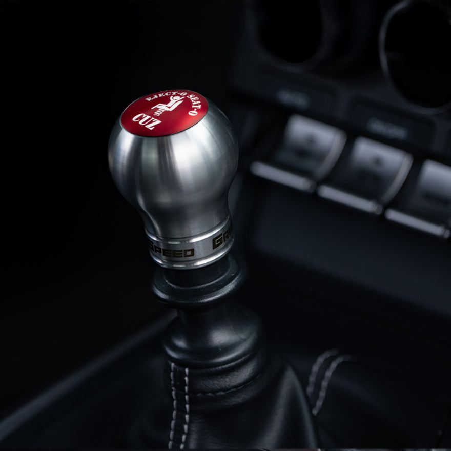 GrimmSpeed Swap-Top Shift Knob Cap - Ejecto Red - GRM1.1006.7RED
