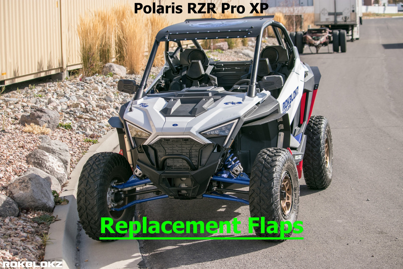 RokBlokz Polaris RZR Pro XP Mud Flap/Fender Extension Replacement Parts