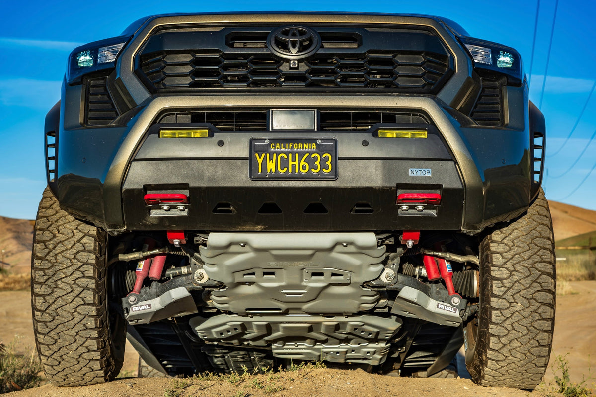 Rival 2024-Present Toyota Tacoma 4th Gen Aluminum Engine Skid Plate - 2333.9571.3.6