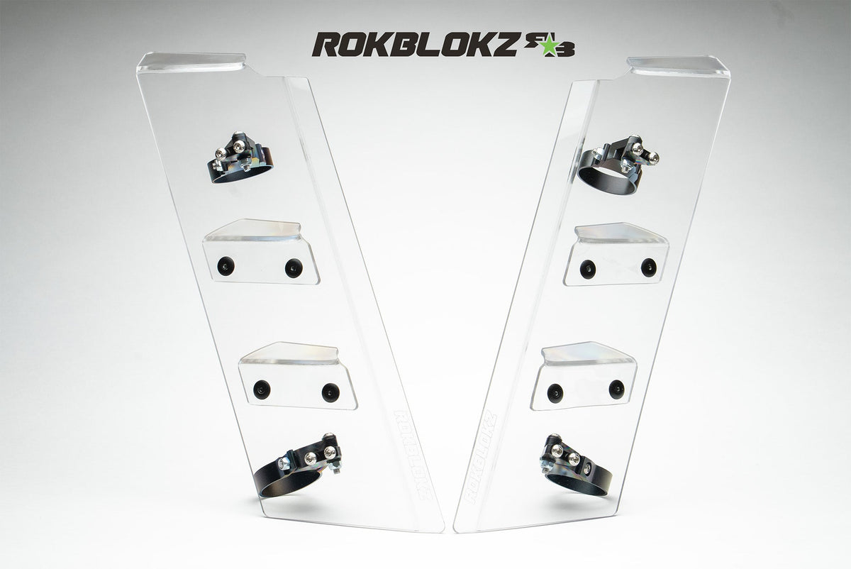 RokBlokz Air Blades - UTV Wind Deflector Kit