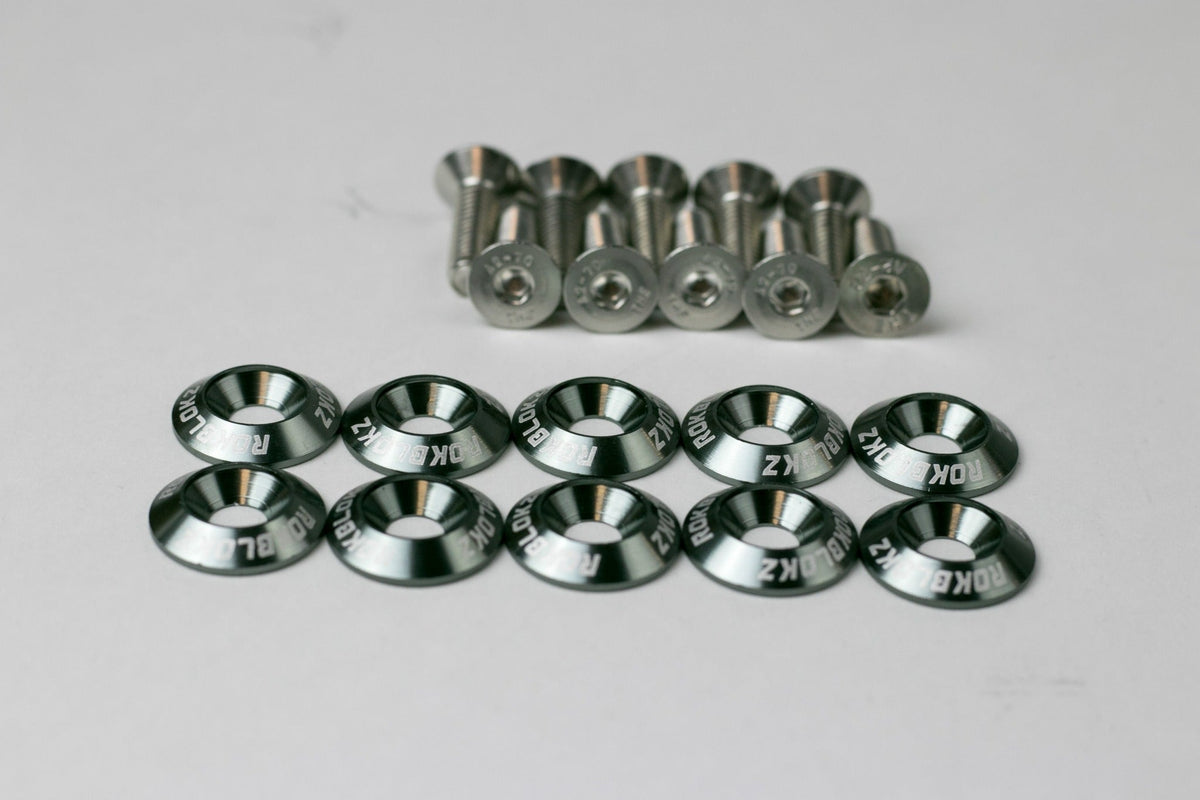 RokBlokz Anodized Aluminum Washer Kits for RZR XP 1000