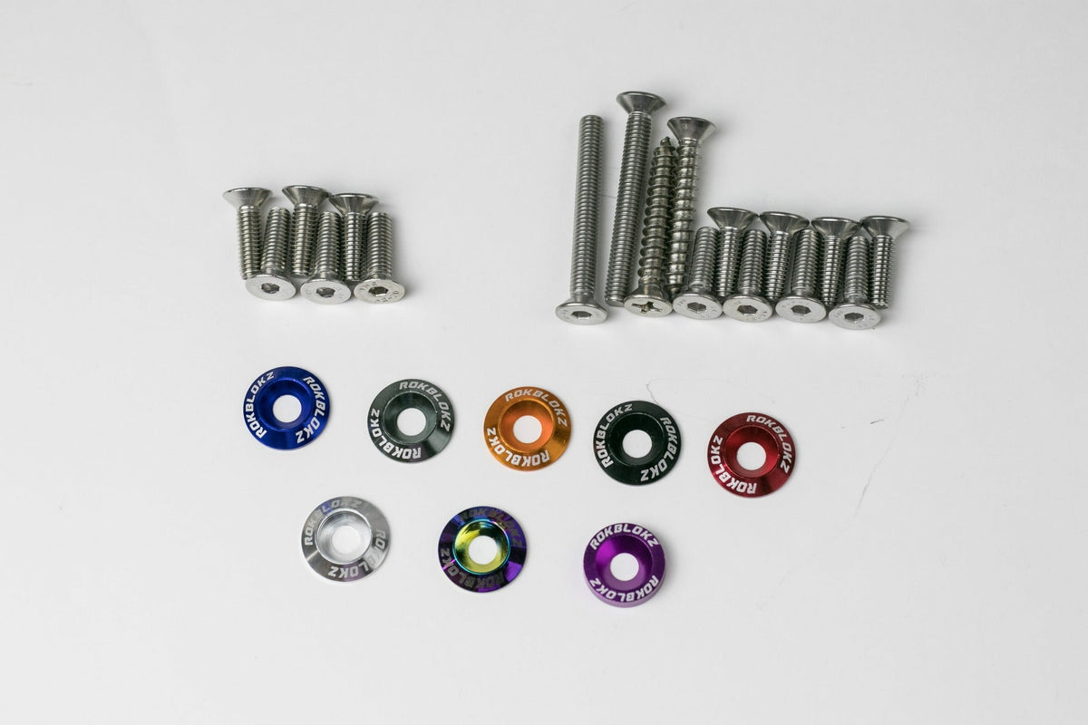 RokBlokz Anodized Aluminum Washer Kits for RZR XP 1000