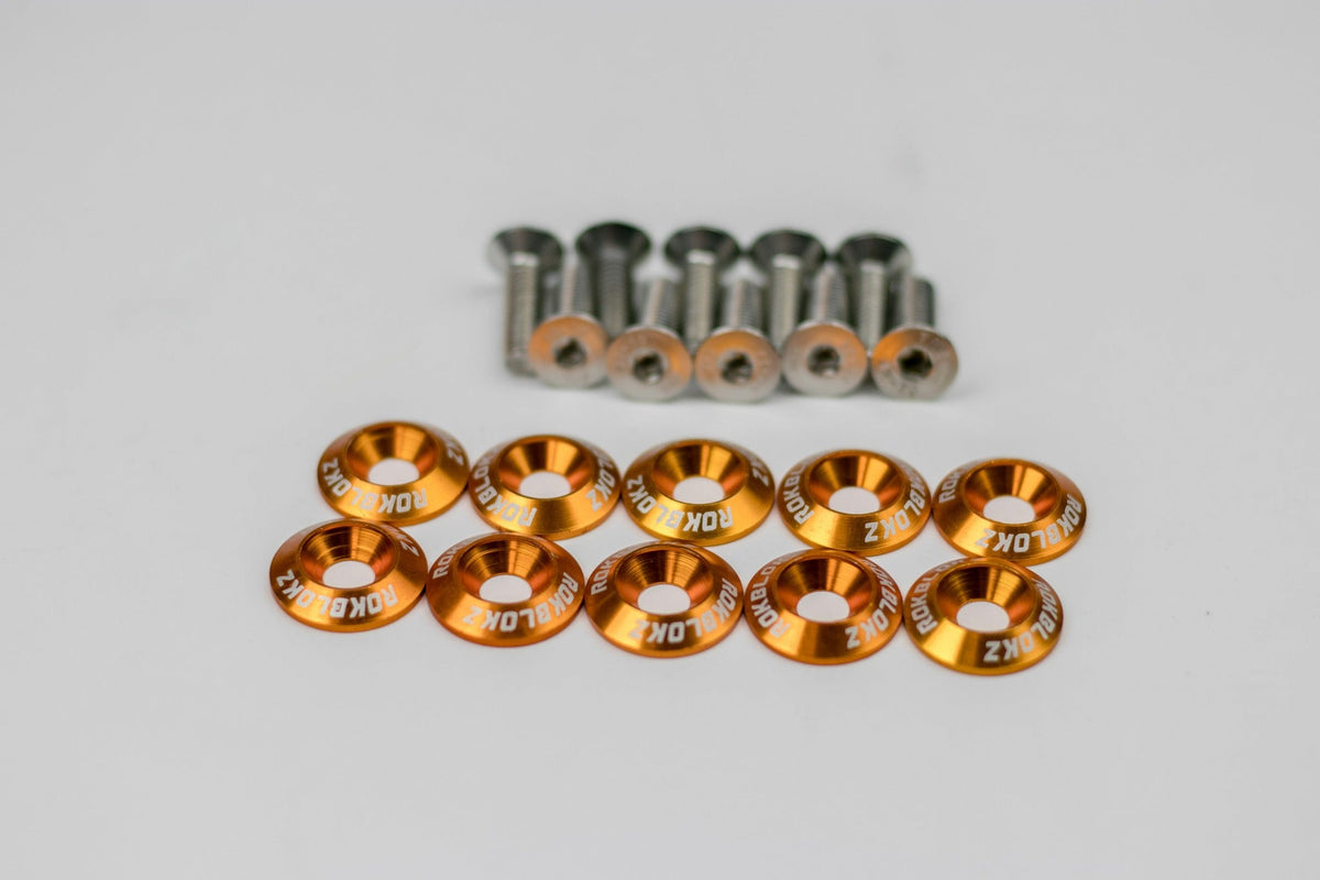 RokBlokz Anodized Aluminum Washer Kits for RZR XP 1000