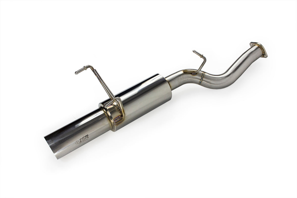 ISR Performance Series II - GT Single Exhaust System - Resonated - 89-94 Nissan 240sx (S13) - IS-S2GTR-S13