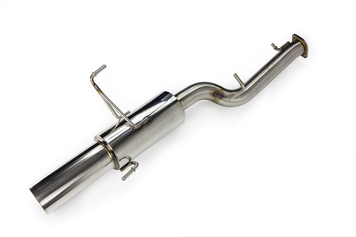 ISR Performance Series II - GT Single Exhaust System - Resonated - 95-98Nissan 240sx (S14) - IS-S2GTR-S14