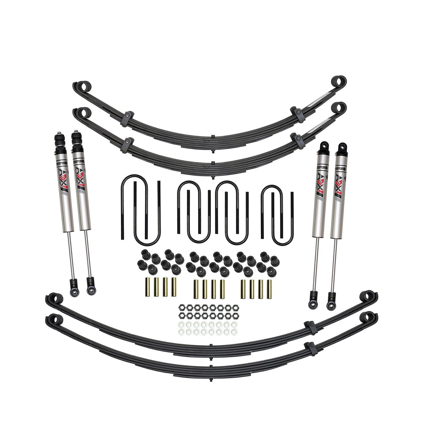 Skyjacker 71-73 International Scout 2 2 In Suspension Lift Kit W/ Adx M2.0 Alum Monotube Shocks