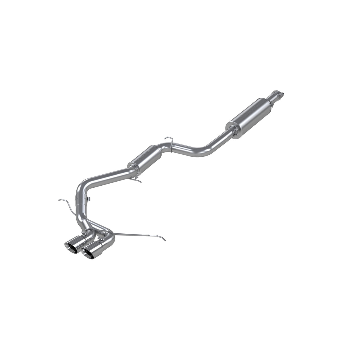 MBRP 13-14 Ford Focus ST 2.0L EcoBoost Dual Center Outlet T304 3in Cat Back - S4200304