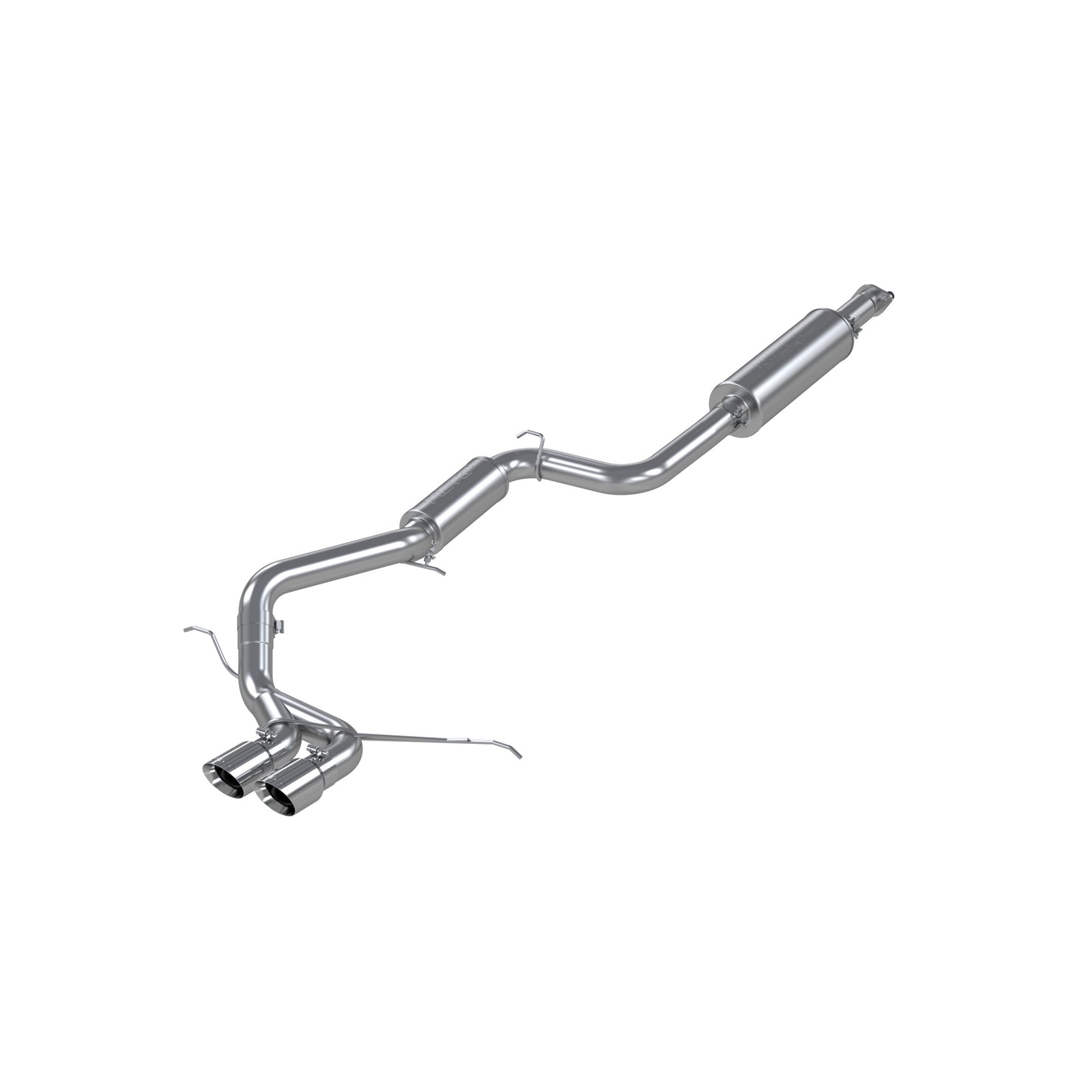 MBRP 13-14 Ford Focus ST 2.0L EcoBoost Dual Center Outlet T409 3in Cat Back - S4200409