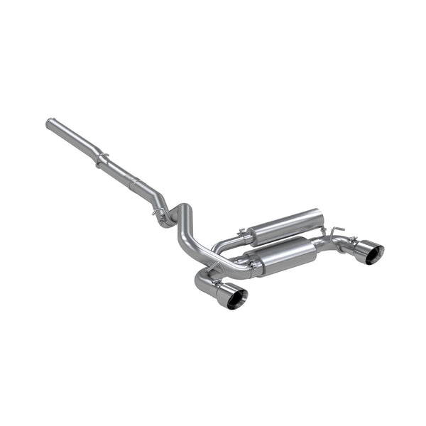 MBRP 2016+ Ford Focus RS 3in Dual Outlet Cat-Back Exhaust T409 SS - S4203409