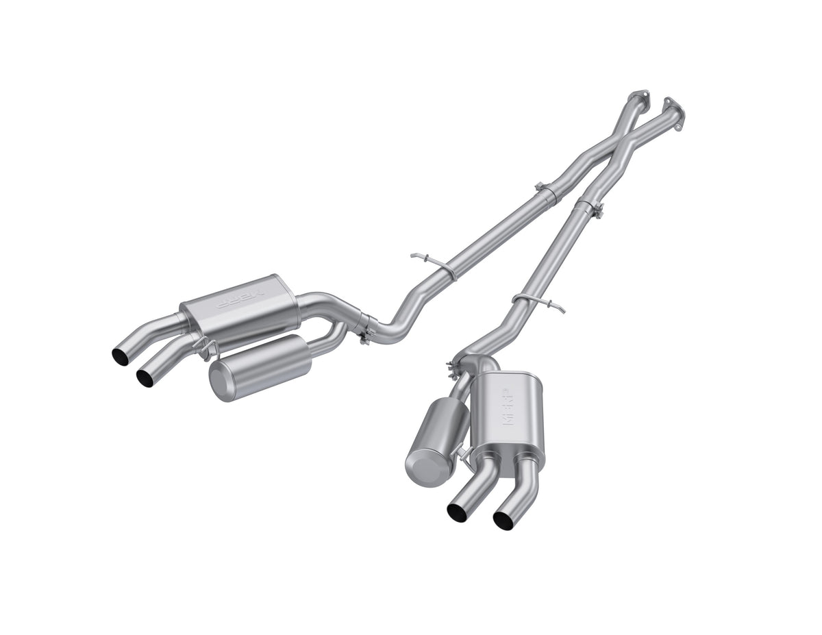 MBRP 2018+ Kia Stinger 3.3L RWD/AWD 2.5in Cat Back Dual Rear Exit w/o Tips - S4704AL