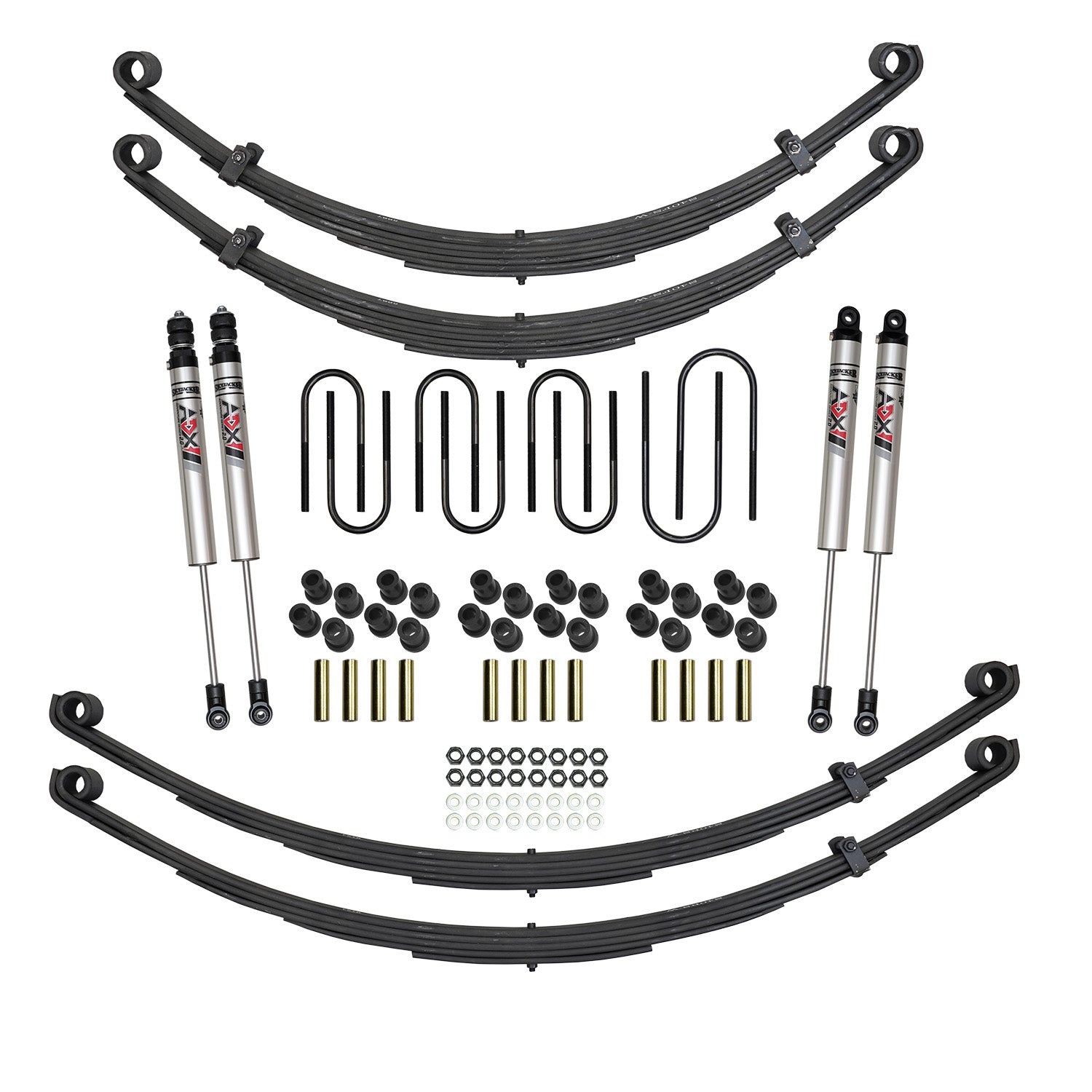 Skyjacker 74-80 Scout 2 Traveler 4 In Susp Lift Kit W/ Adx M2.0 Alum Monotube Shocks