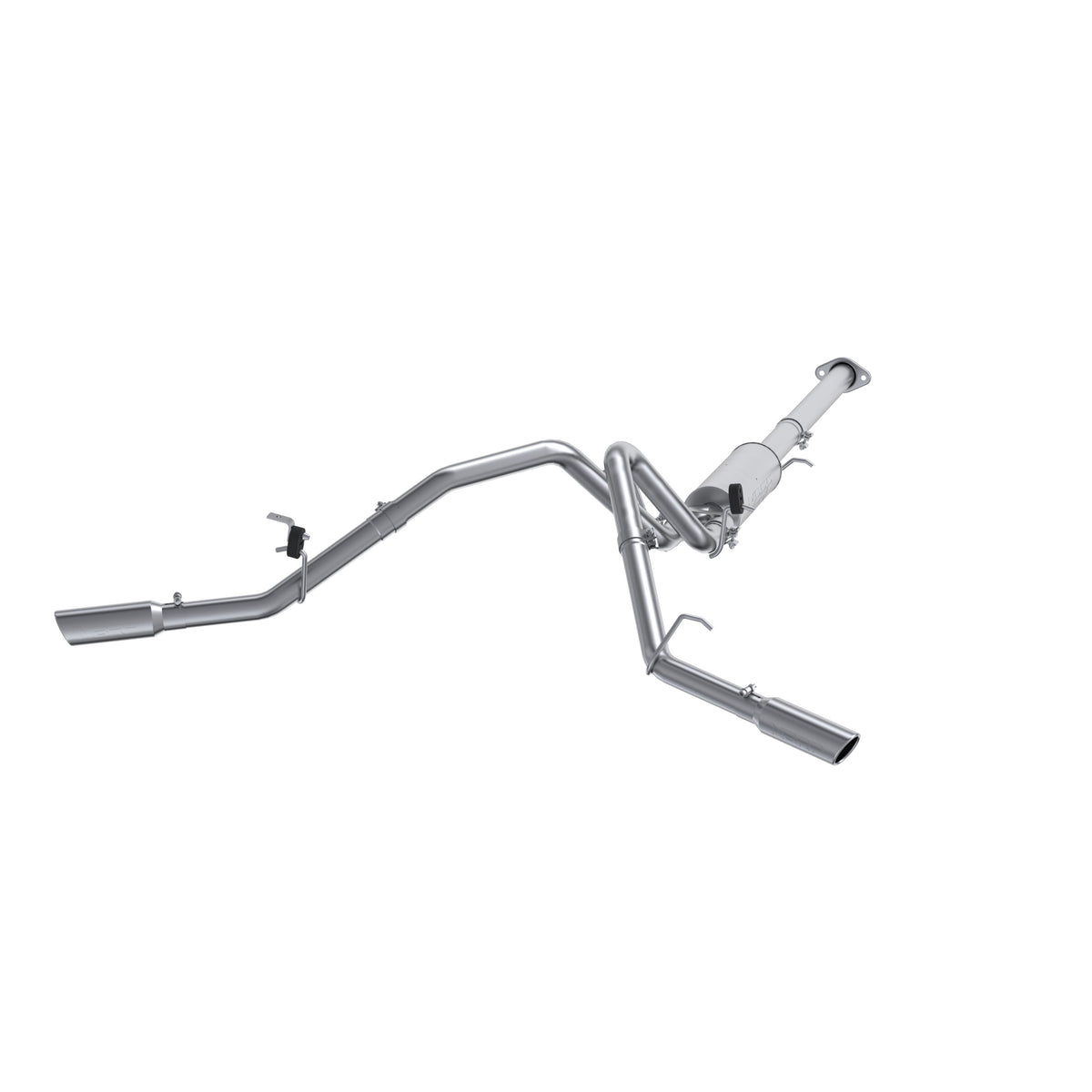MBRP 2007-2008 Chev/GMC 1500 (Next Gen.) CC EC (excl. 8 bed) 4.8/5.3L/6.0L Cat Back Dual Split - S5038AL