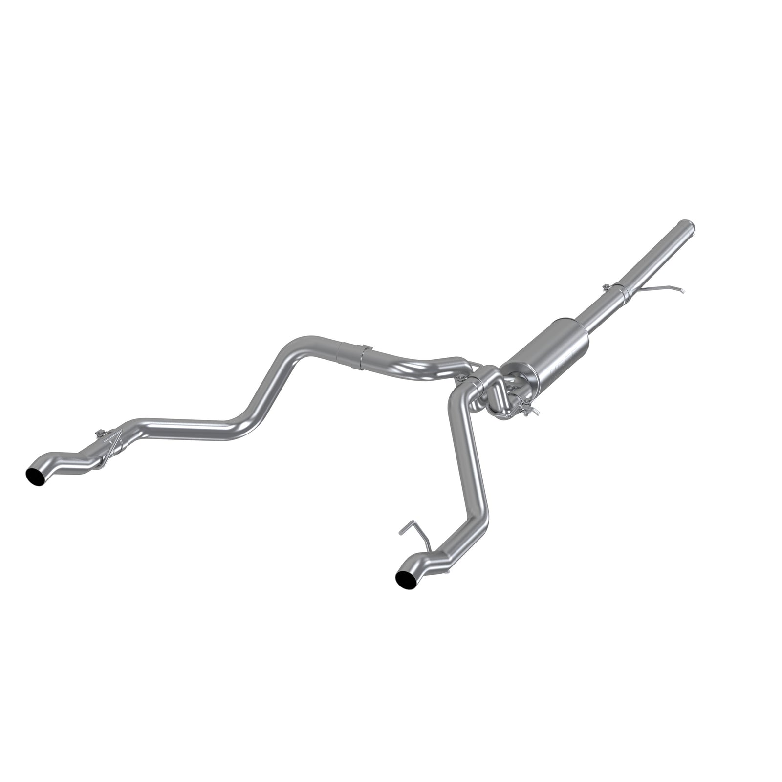 MBRP 2019 Chevrolet Silverado 1500 4.3L/5.3L 2.5in Cat Back Dual Rear Exit - T304 - S5085304