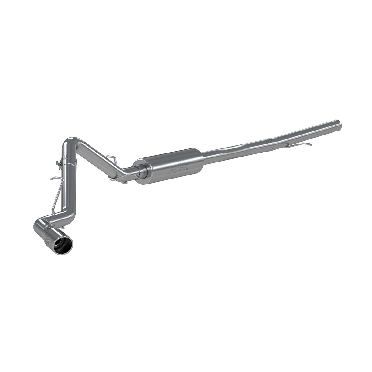 MBRP 2019+ Chevrolet/GMC Silverado & Sierra 1500 3inch Cat Back Single Side Exit Aluminized Exhaust - S5087AL