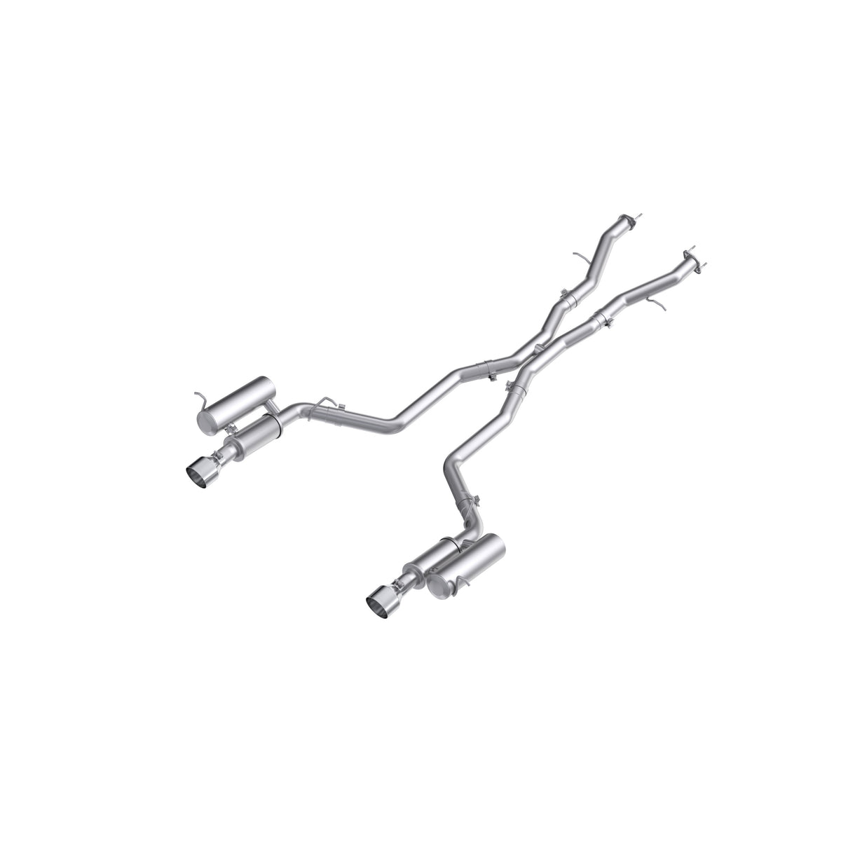 MBRP 2011+ Dodge Durango AL Series 3.0in Cat-Back Dual Rear Exit Exhaust - S5107AL