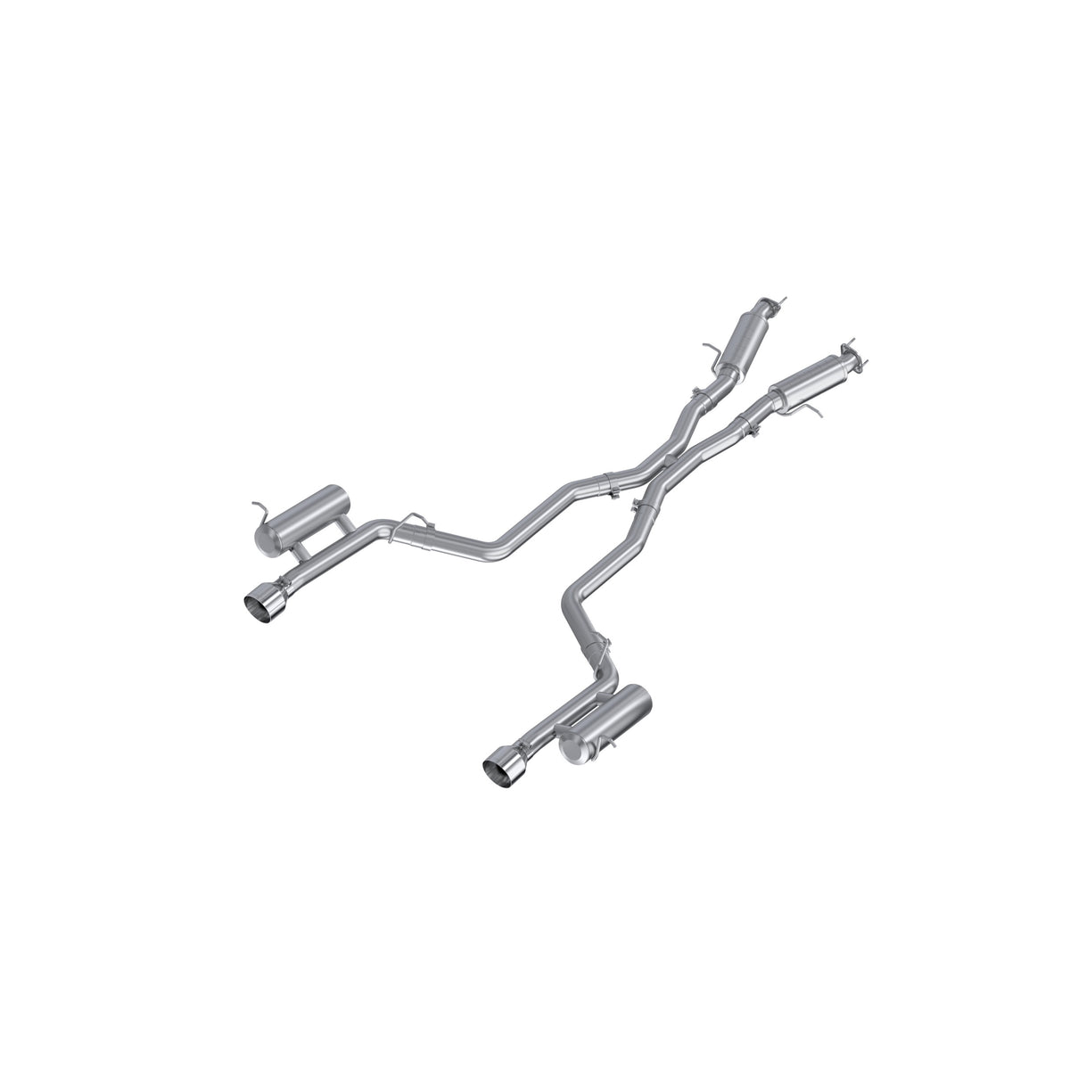 MBRP 2011+ Dodge Durango 3.6L V6 AL Series 3.0in Cat-Back Dual Rear Exit Exhaust - S5109AL