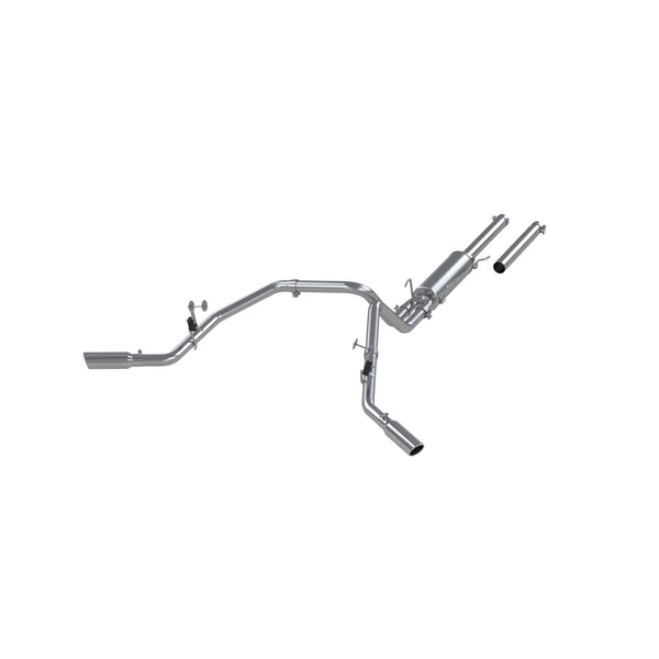 MBRP 2004-2005 Dodge Ram Hemi 1500 5.7L SC/CC-SB Cat Back Dual Split Side - S5114AL