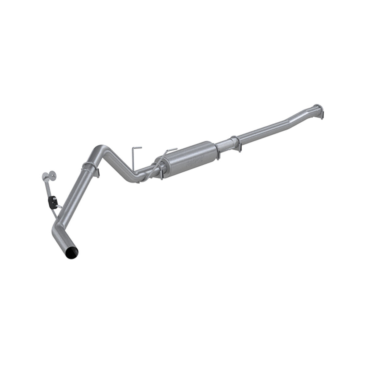 MBRP 03-13 Ram Hemi 2500/3500 5.7L Alum 3in Cat Back Single Side Exit - S5148P