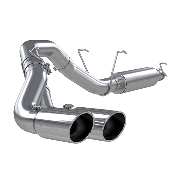 MBRP 14-16 Ram 2500/3500 6.4L 4in AL Single Side Dual Outlet Cat Back Exhaust - S5150AL