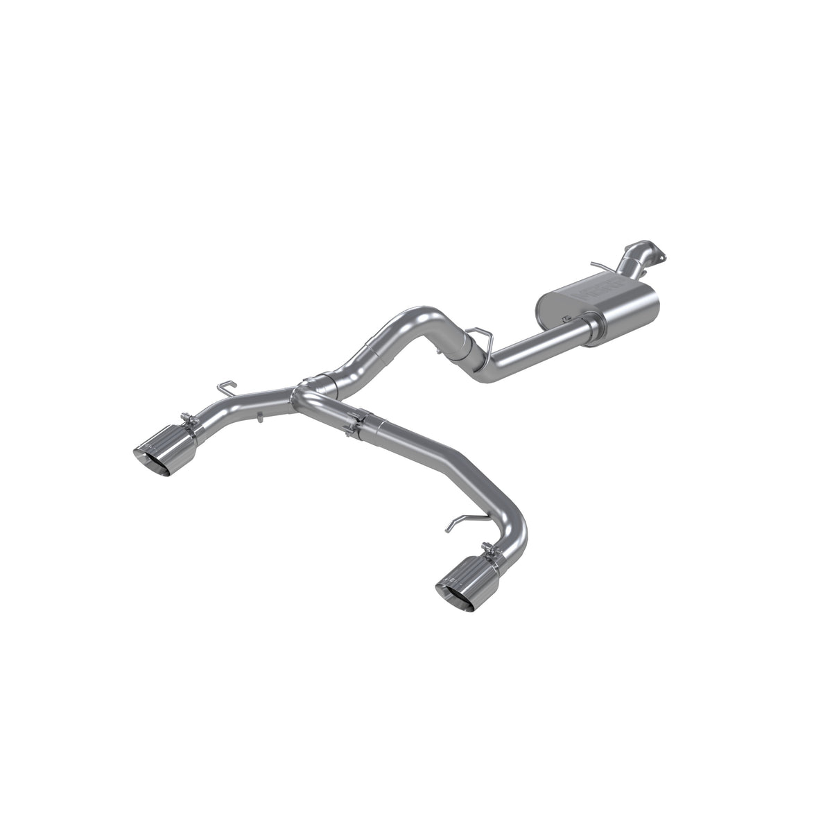 MBRP 2021+ Bronco 2.3L/ 2.7L EcoBoost, 2-Door/ 4-Door 3-INCH/2.5-INCH CAT-BACK EXHAUST - S5241304
