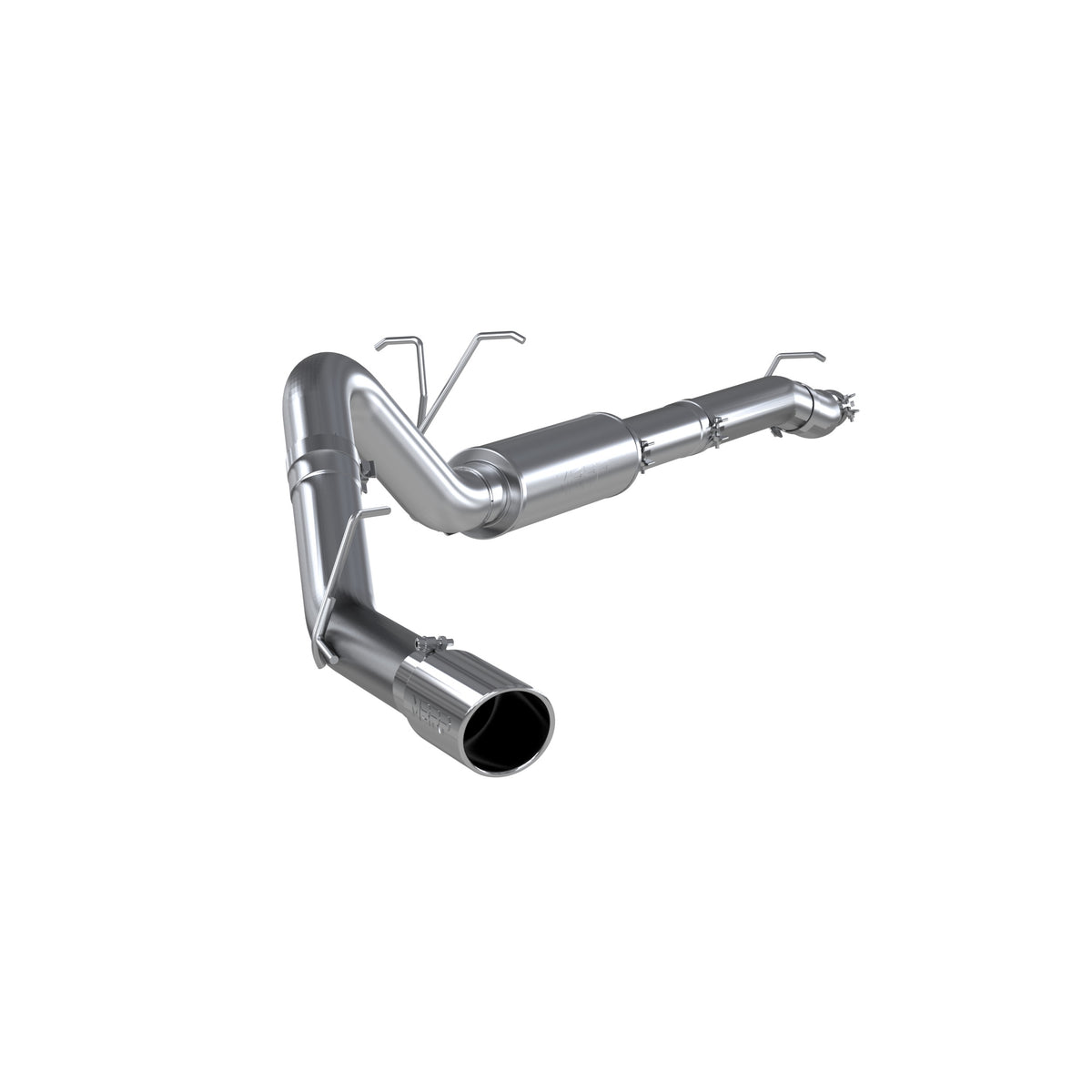 MBRP 11-13 Ford F-250/350/450 6.2L V8 Gas 4in Cat Back Single Side T409 Exhaust System - S5246409