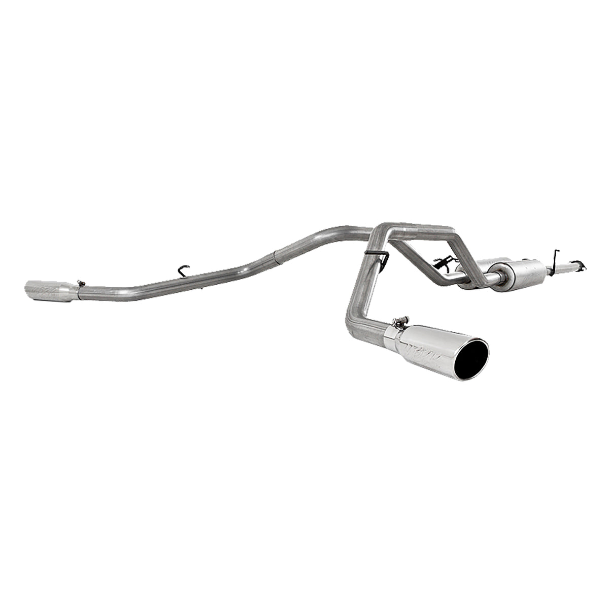 MBRP 2009-2010 Toyota Tundra 5.7L EC-Std. & SB/CC-SB Cat Back Dual Split Side - S5316409