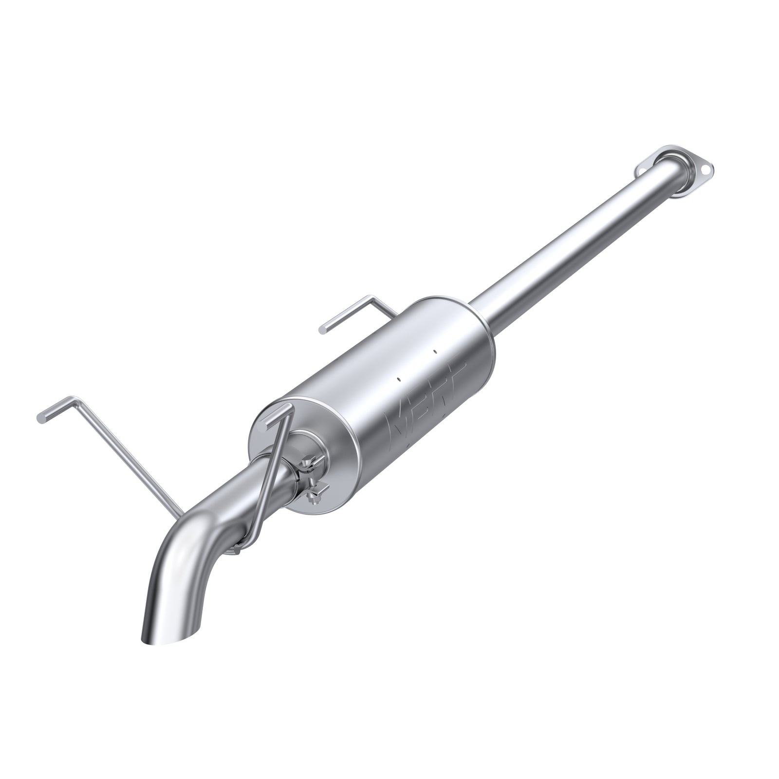 MBRP 05-11 Toyota Tacoma 4.0L EC/CC-SB Cat Back Turn Down Single Side T409 Exhaust - S5322409