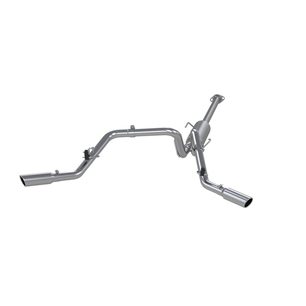 MBRP 05-13 Toyota Tacoma 4.0L EC/CC AL Dual Split Side Cat Back Exhaust - S5328AL