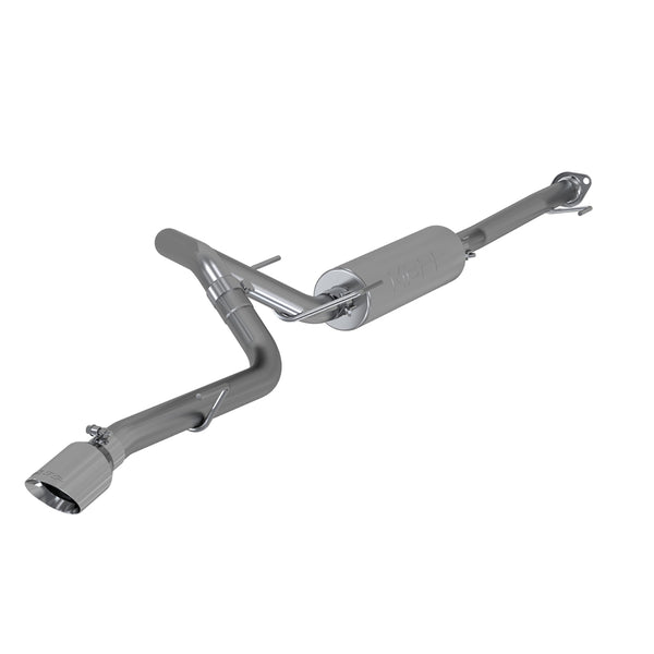MBRP 10-18 Toyota 4 Runner AL 4in O.D Tip Single Rear Exit 2.5in Cat Back Exhaust - S5342AL