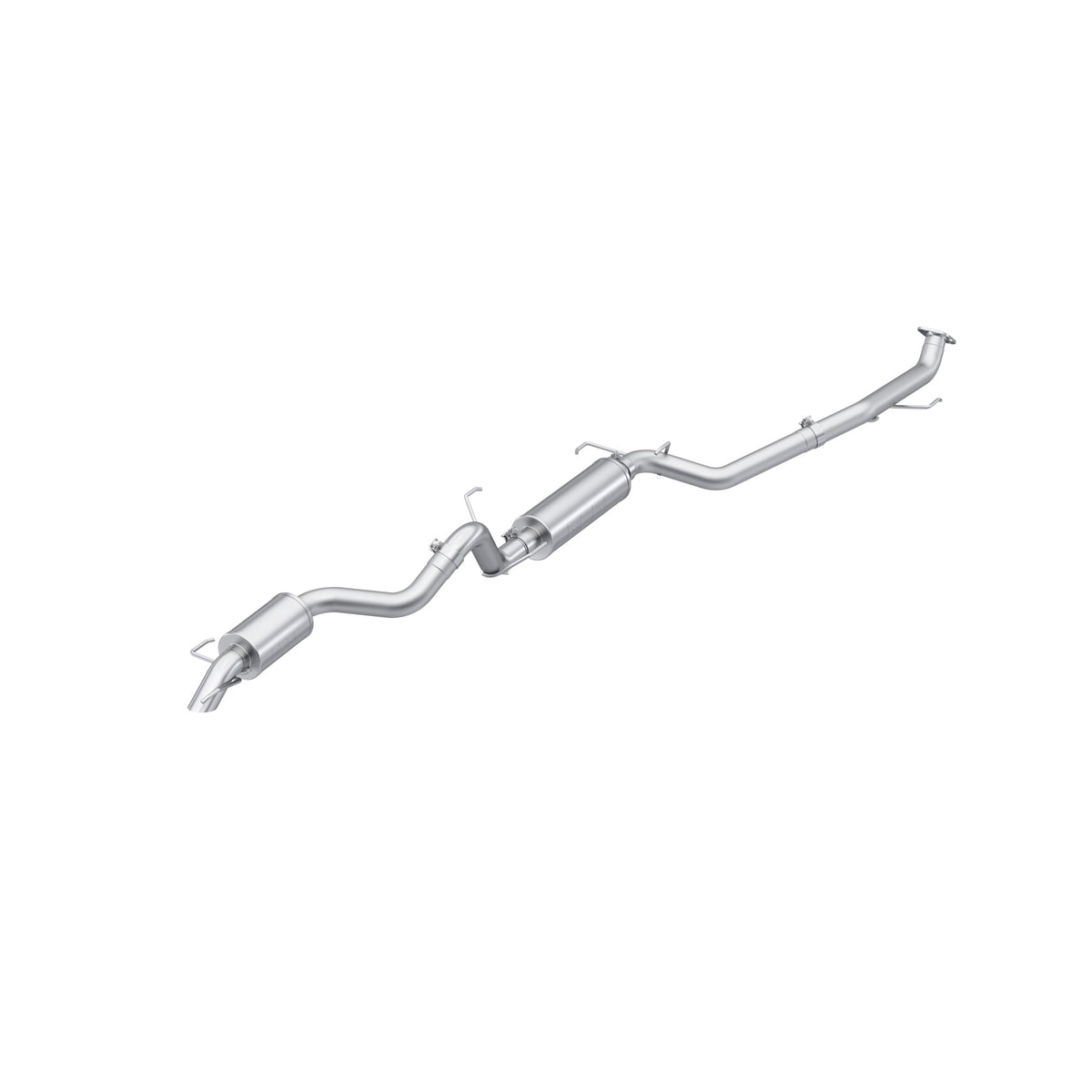 MBRP MBRP 25-26 Toyota 4Runner 2.4L 3in Cat-Back Single Rear High-Clearance Turn Down - AL - S5344AL
