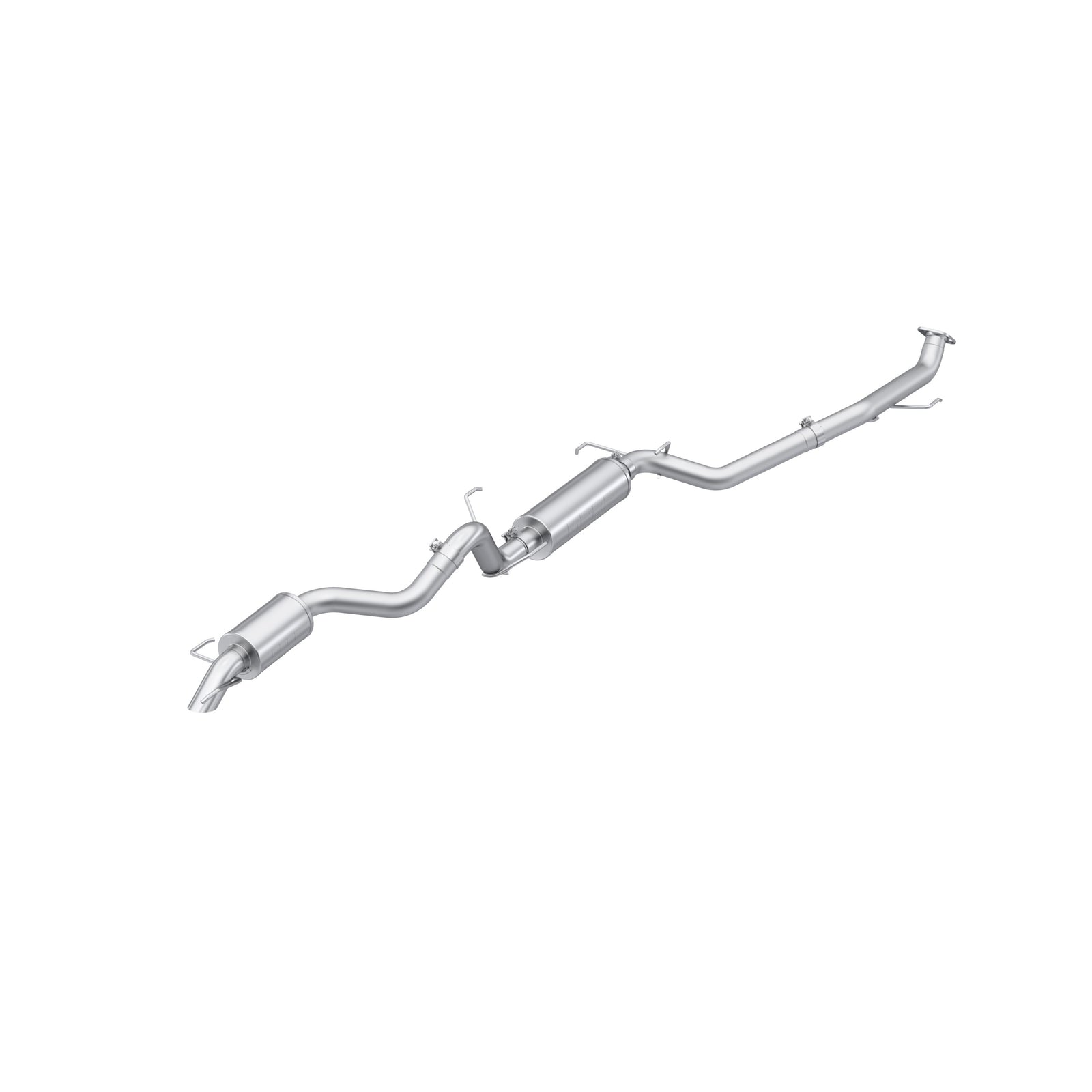 MBRP MBRP 25-26 Toyota 4Runner 2.4L 3in Cat-Back Single Rear High-Clearance Turn Down - AL - S5344AL