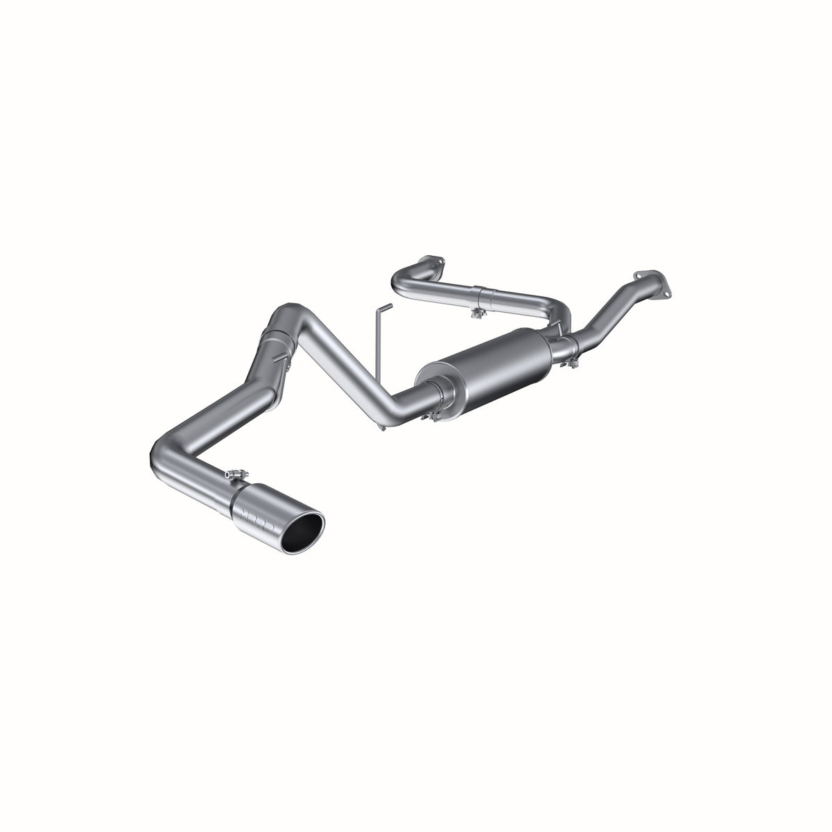 MBRP 05-11 Nissan Frontier 4.0L V6 Single Side Aluminum Cat Back Exhaust - S5406AL