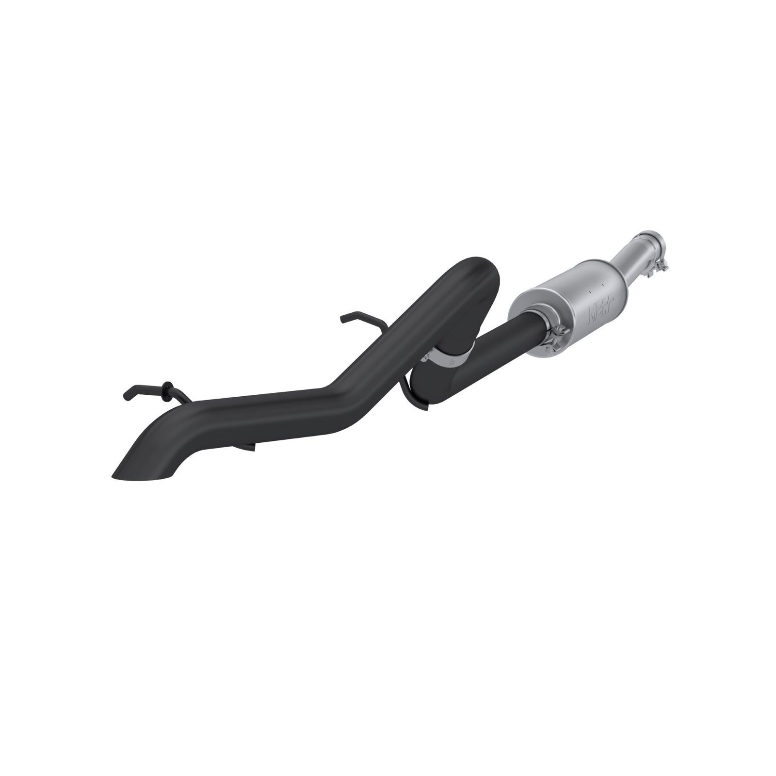 MBRP 2007-2009 Jeep Wrangler (JK) 3.8L V6 4 dr Off-Road Tail Pipe Muffler before Axle - S5514BLK