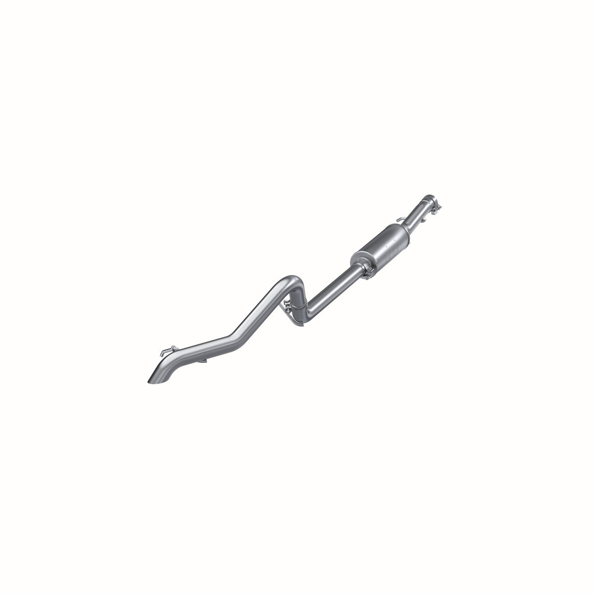MBRP 12 Jeep Wrangler/Rubicon 3.6L V6 Cat Back Single Rear Exit Off-Road Alum Exhaust - S5530AL