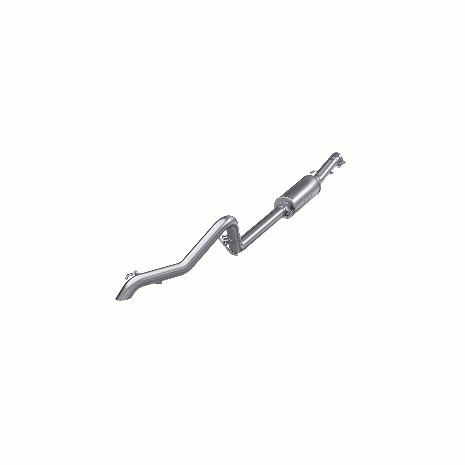 MBRP 12 Jeep Wrangler/Rubicon 3.6L V6 Cat Back Single Rear Exit Off-Road Alum Exhaust - S5530AL