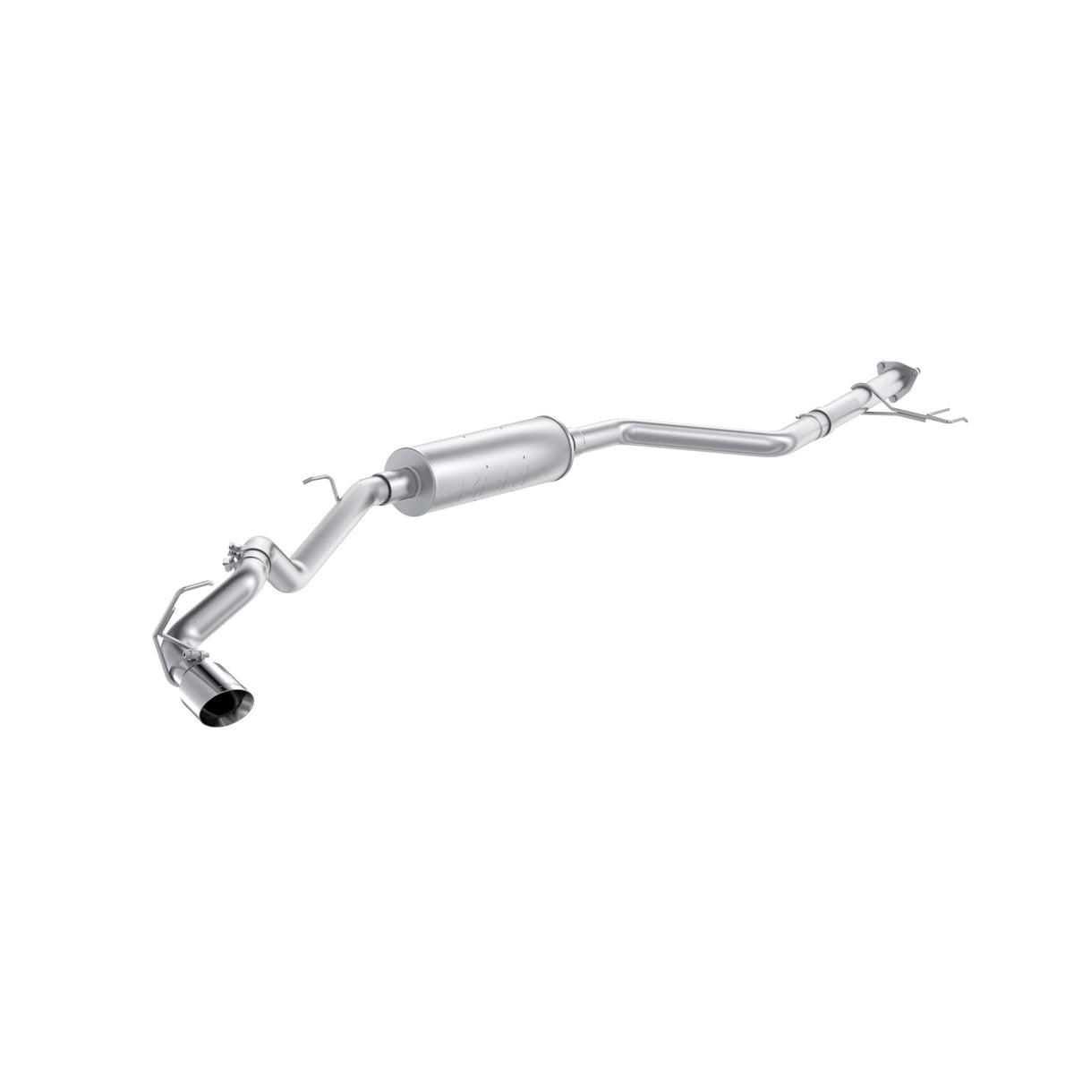 MBRP 17-20 Honda Ridgeline 3.6L Aluminized Steel 2.5in. Cat-Back Exhaust - Single Side - S5900AL