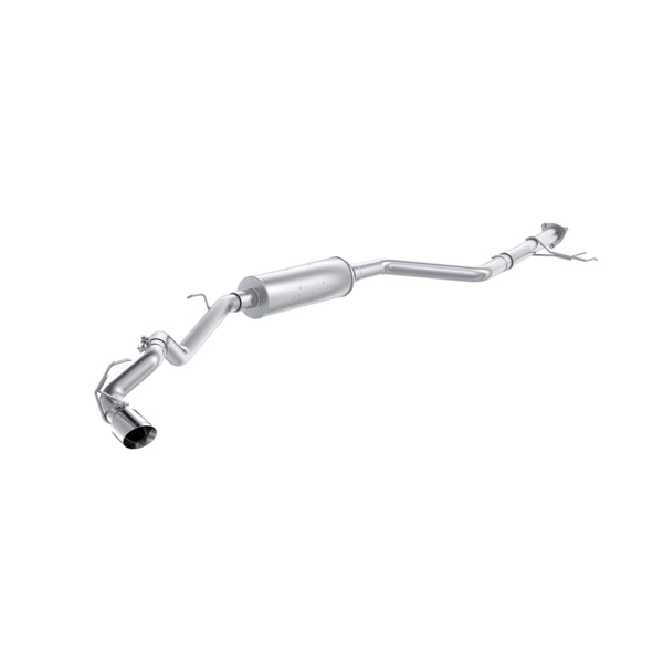 MBRP 17-20 Honda Ridgeline 3.6L Aluminized Steel 2.5in. Cat-Back Exhaust - Single Side - S5900AL