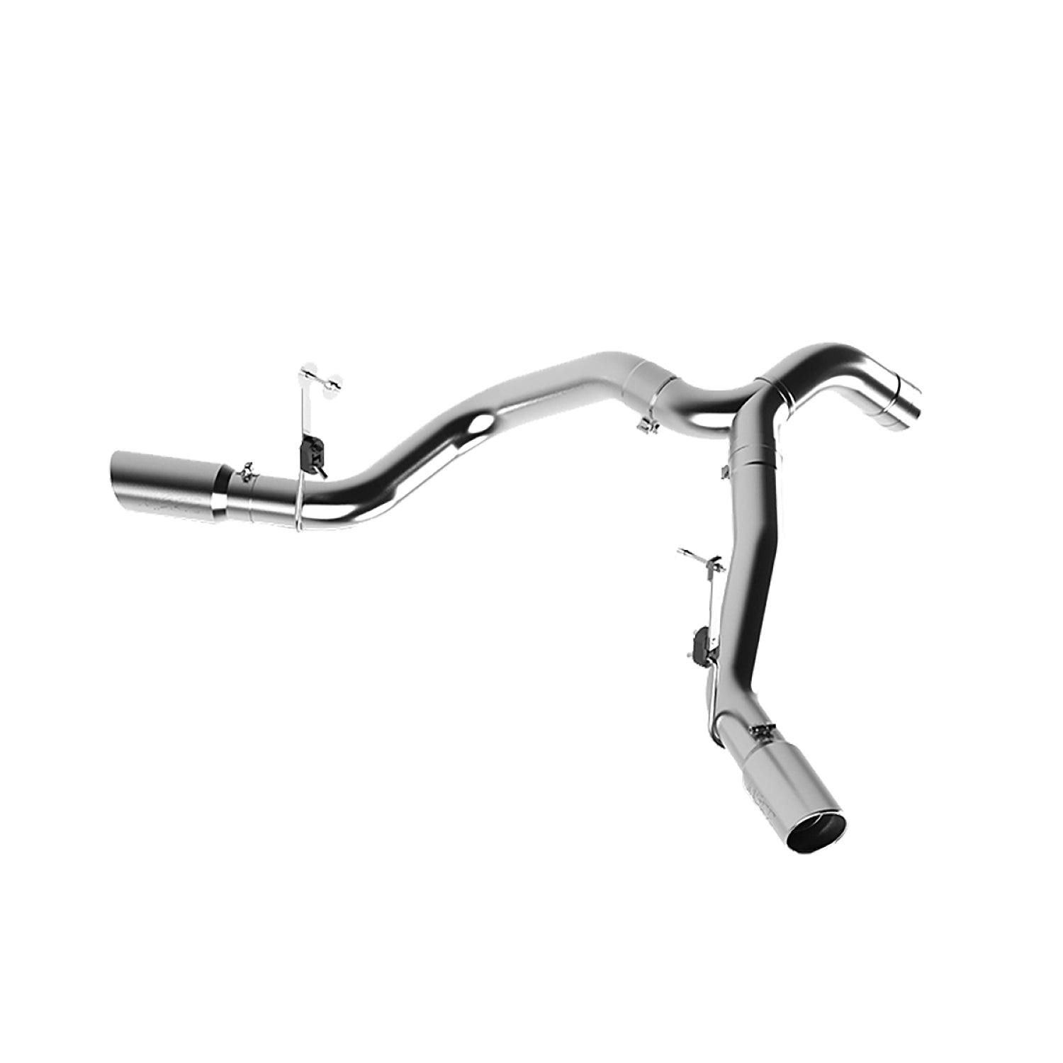 MBRP 13-15 Dodge 25/3500 Cummins 6.7L(Excl. CC/SB)4in Filter Back Cool Duals AL(Leaf Spring) - S6168AL