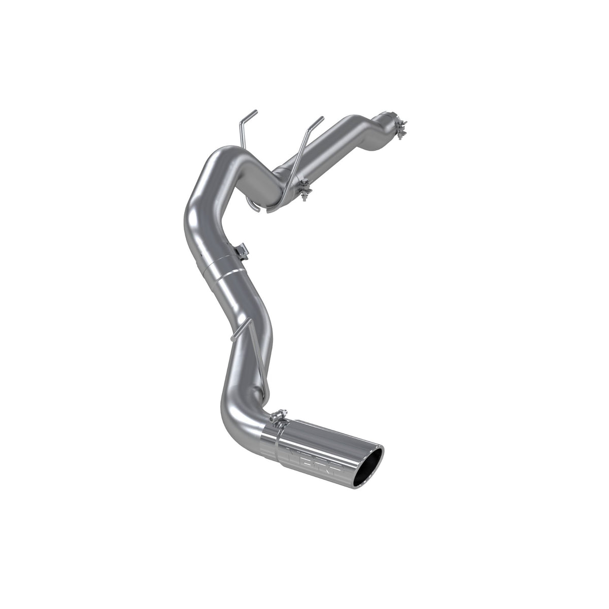 MBRP 2014 Dodge Ram 1500 3.0L EcoDiesel 3.5in Filter Back Exhaust Single Side Exit Alum - S6169AL