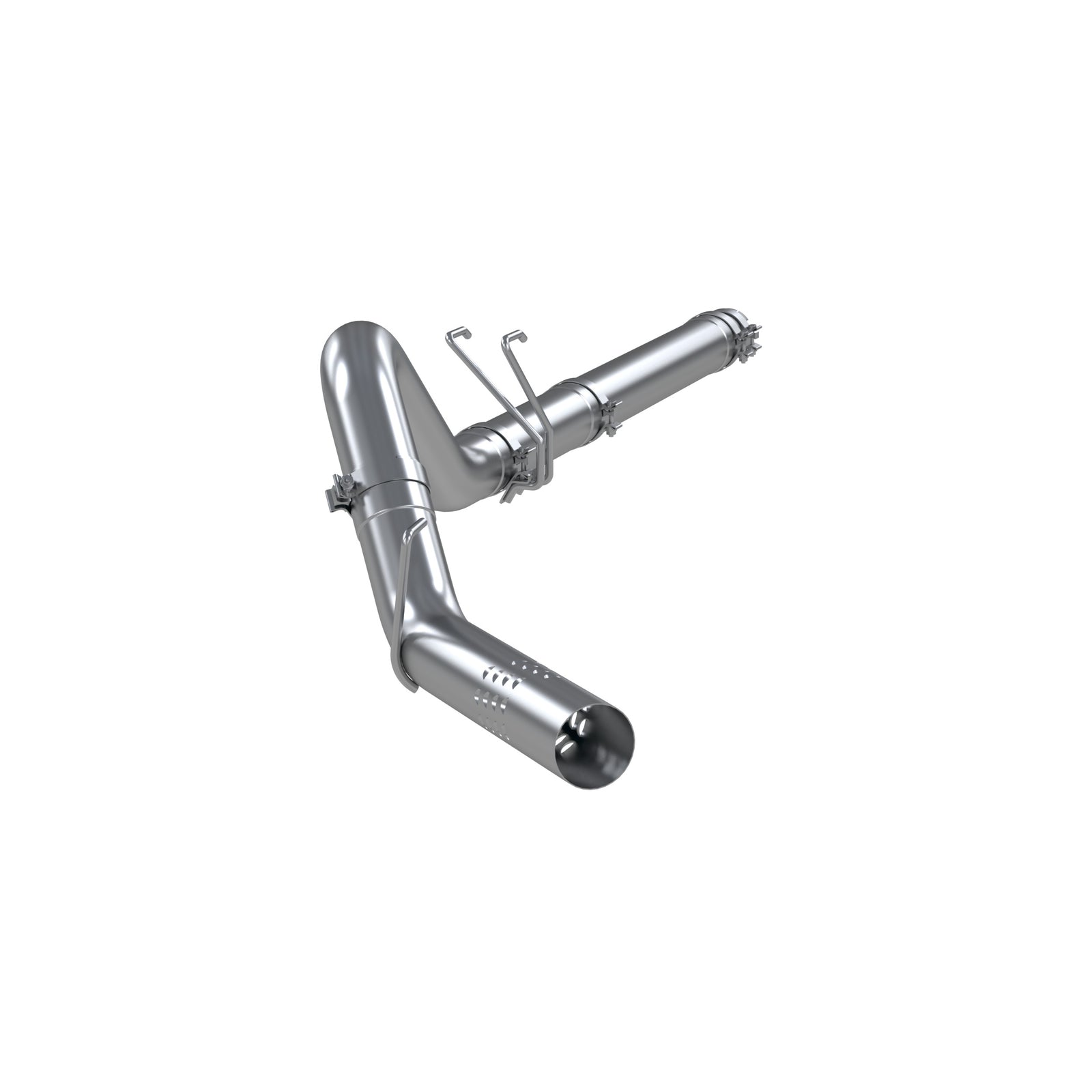 MBRP 2008-2010 Ford F250/350/450 6.4L 4in Filter Back Single No Tip Exhaust System - S6242SLM