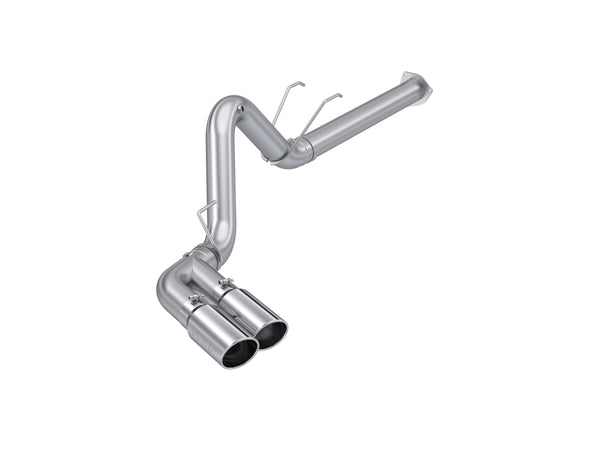 MBRP 17-19 Ford F-250/350/450 6.7L 4in Filter Back Single Side Dual Exit T409 Exhaust System - S6290409