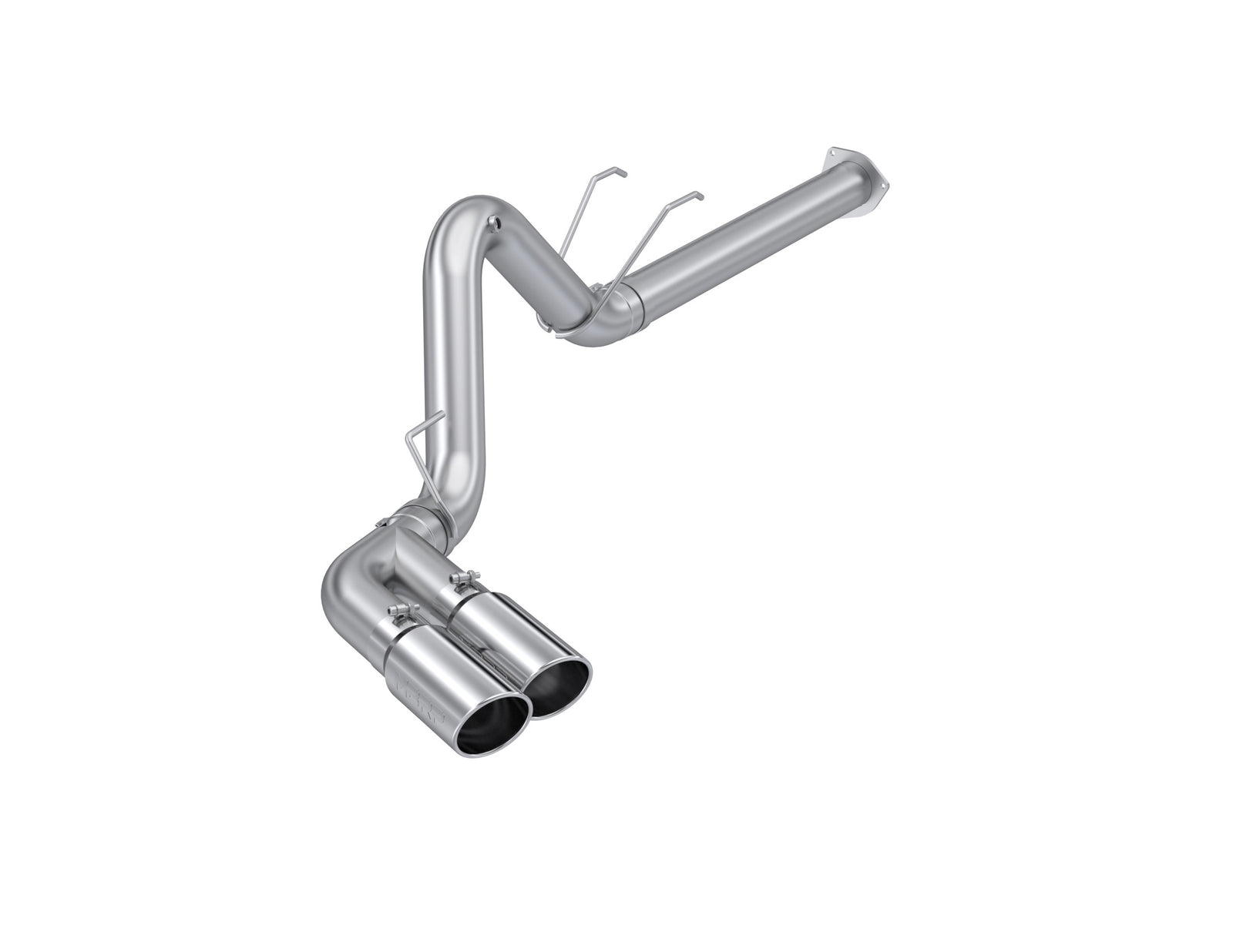 MBRP 17-19 Ford F250/350/450 6.4 L Filter Back Single Side Dual Exit Exhaust System - S6290AL