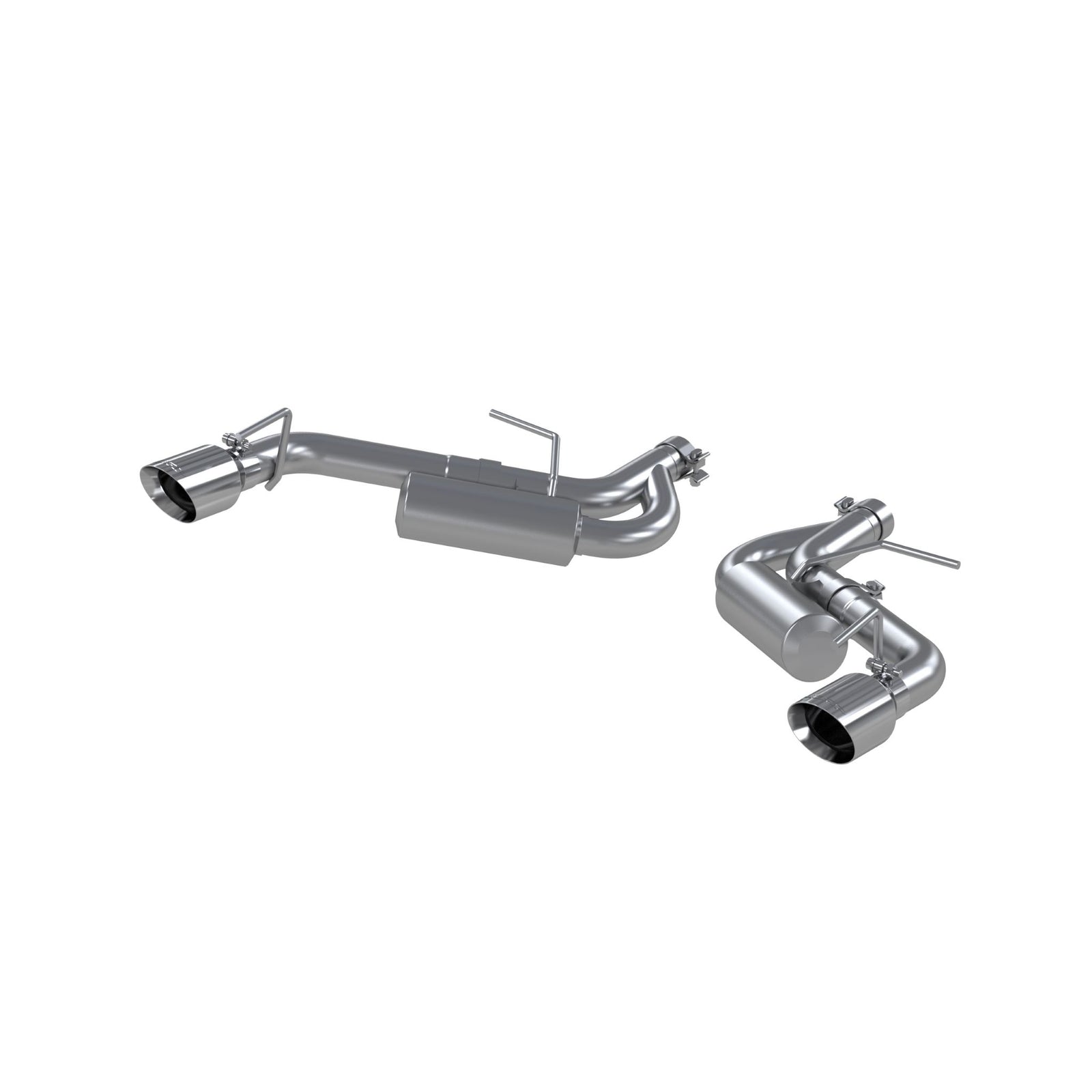 MBRP 16-19 Chevrolet Camaro 2.5in Aluminum Non NPP Axle Back Exhaust System - 4in Dual Wall Tips - S7038AL