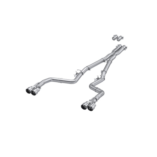 MBRP 15-Up Challenger 5.7L /  17-Up 6.2L/6.4L 3in Race Series Cat-Back w/ Quad Tips AS Exhaust - S7114AL