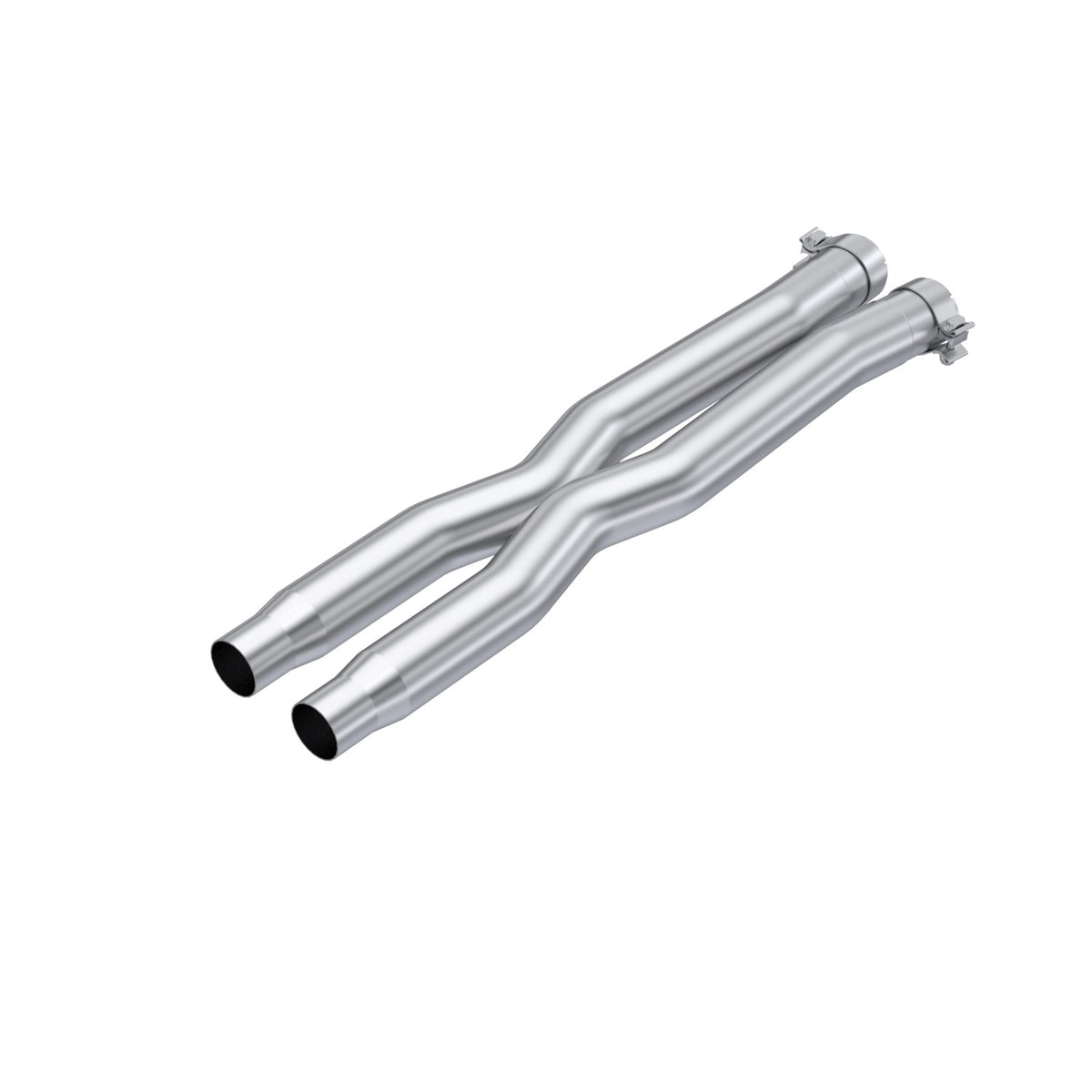 MBRP 16-19 Ford Mustang GT350 3in Resonator Delete X-Pipe - T409 - S7215409